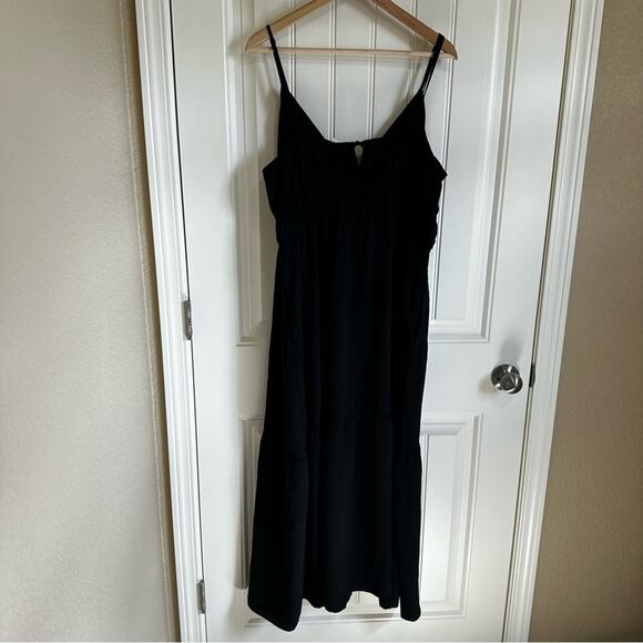 A new day women’s #cami #maxi dress xxl NWT black‎ - Picture 6 of 11